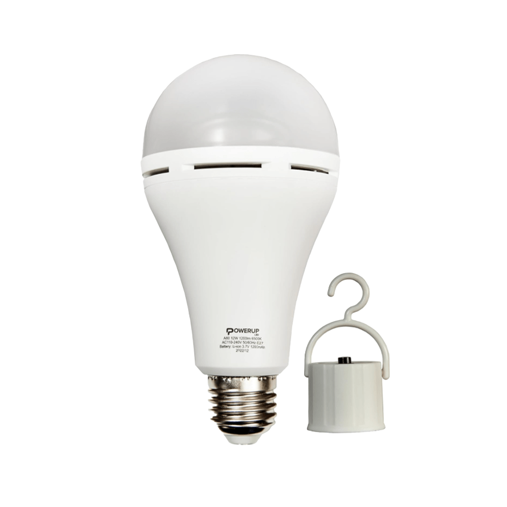 Power Up Load Shedding A80 12W CW B22 With switch - Fastrak