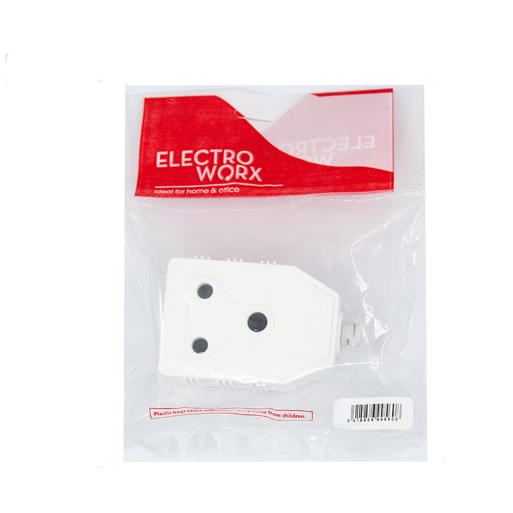 E/W Double Back-to-Back Janus Coupler- WHT - Adaptors – Fastrak