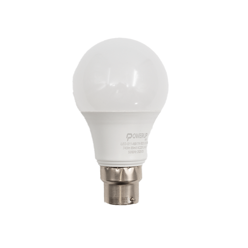 Power Up LED Bulb A60 GLD B22 WW - Fastrak