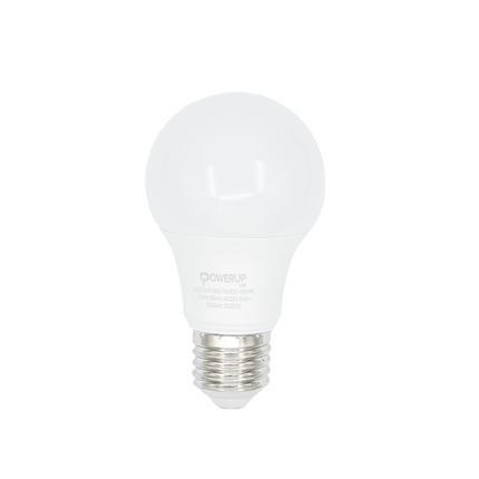 PowerUp A60 GLS 7W LED Bulb E27 WW - Fastrak