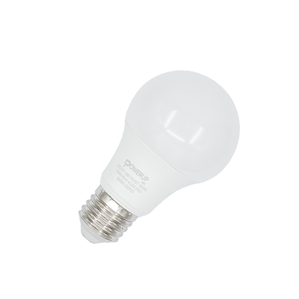 PowerUp A60 GLS 7W LED Bulb E27 WW - Fastrak