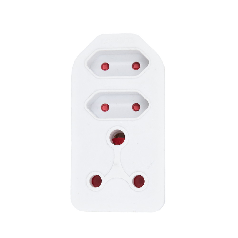 Novo 3 - Way Adapter White [WH] - Fastrak