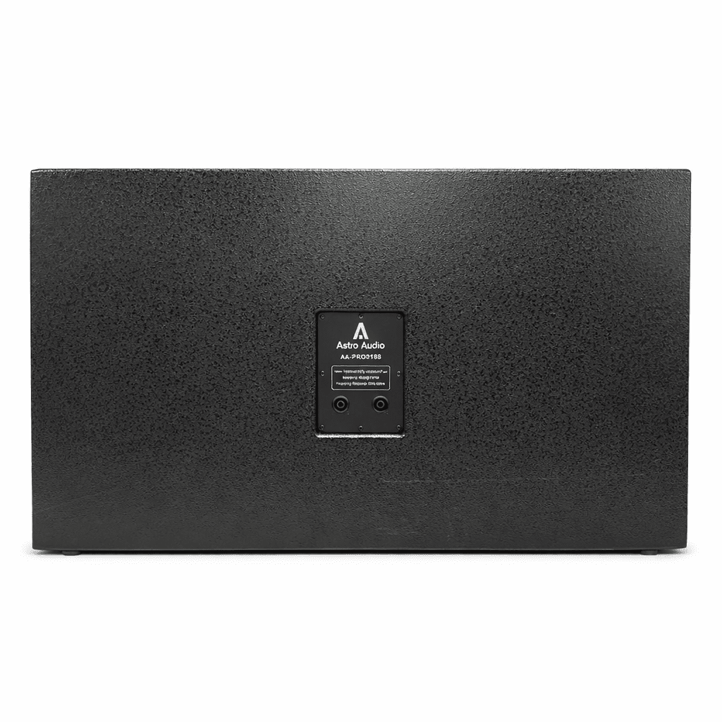 Astro Audio 18" 2X Bass Bin 1000W [AA-Pro218B] - Fastrak