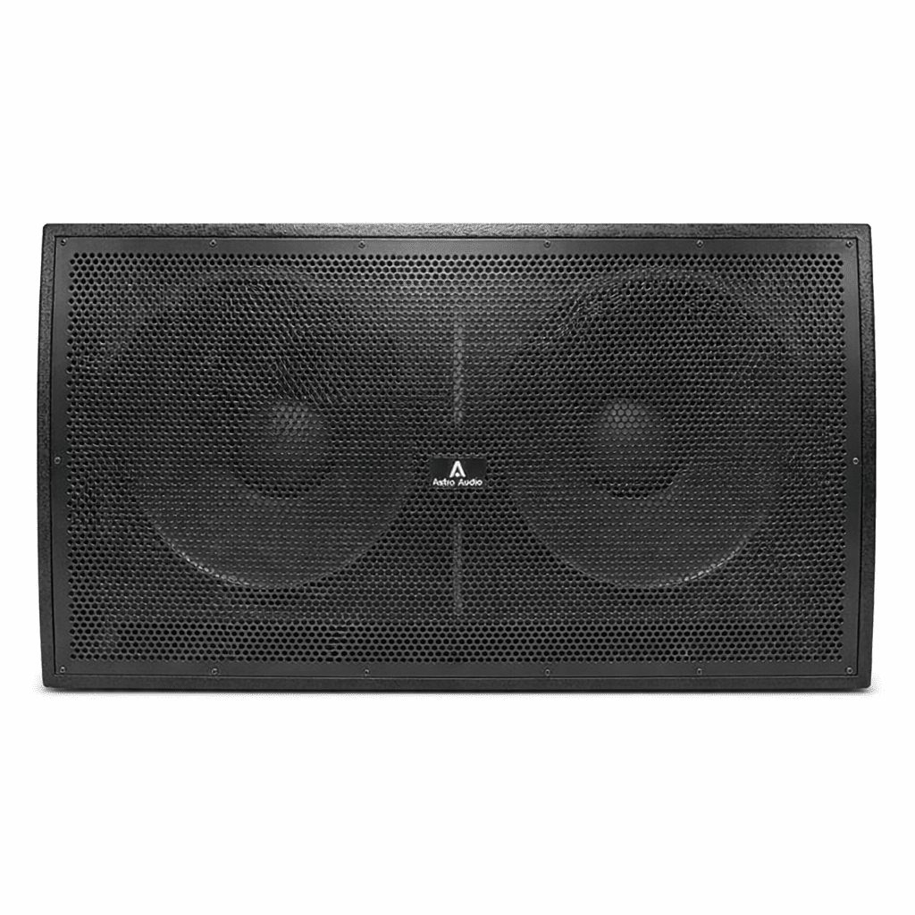 Astro Audio 18" 2X Bass Bin 1000W [AA-Pro218B] - Fastrak