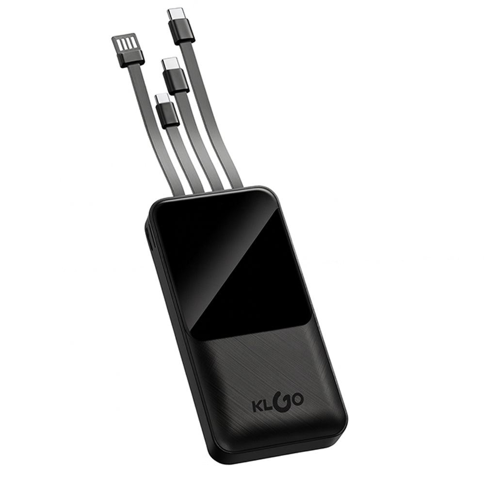 Klgo 10000Mah 4in1 Power Bank Black [KP - 28 BK] - Fastrak