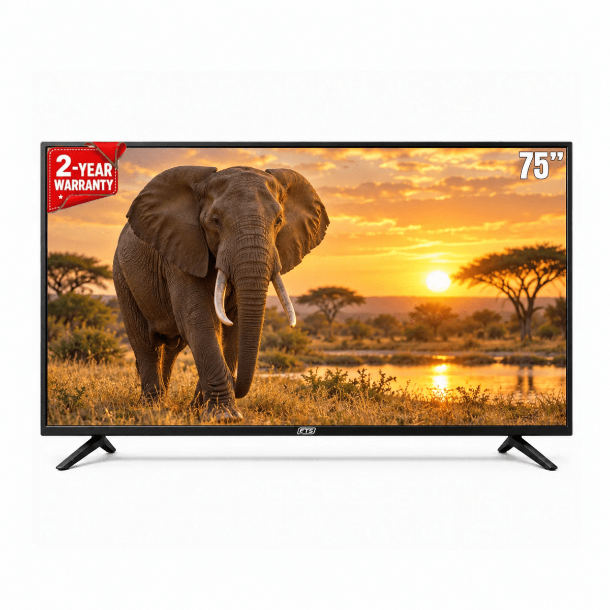 FTS 75" Smart Frameless UHD Led Panel Android 14 [FTS-1875SP] - Fastrak