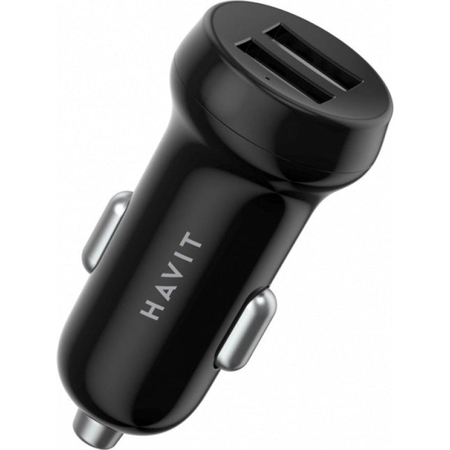Havit Mobile Series - Car Charger Black [HV - CC2008 BK] - Fastrak