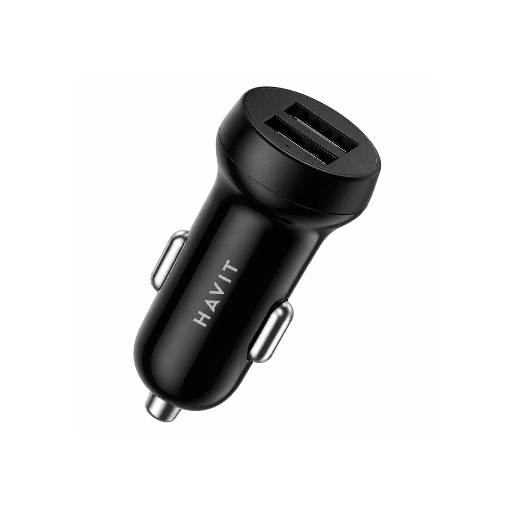 Havit Mobile Series-Car Charger Black [HV-CC2008 BK] - Fastrak