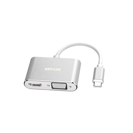 Astrum Type - C To VGA HDMI Adapter [DA660] - Fastrak