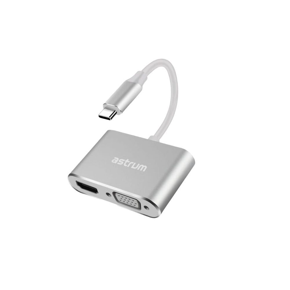 Astrum Type - C To VGA HDMI Adapter [DA660] - Fastrak