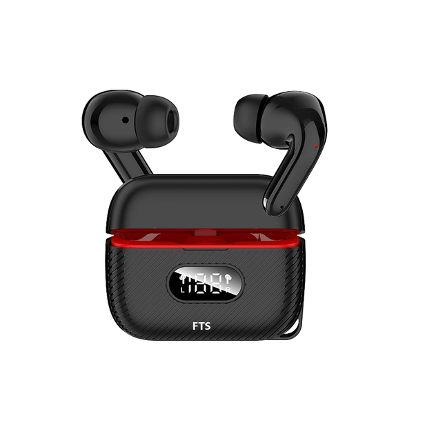 FTS Wireless Bt EarPods Black [FTS - KD20 BK] - Fastrak