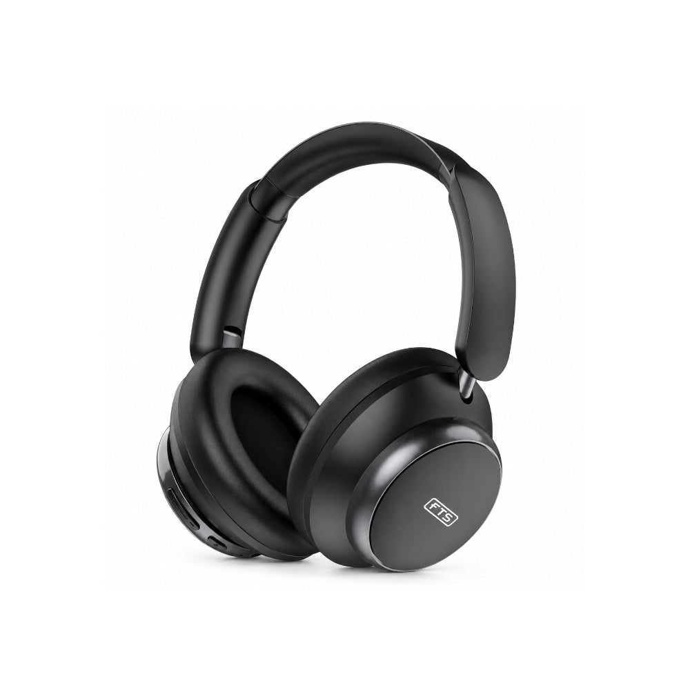 FTS ANC Bluetooth Headphone With Rotary Switch Black [FTS - TF5 BK] - Fastrak