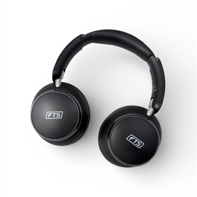 FTS ANC Bluetooth Headphone With Rotary Switch Black [FTS-TF5 BK] - Fastrak