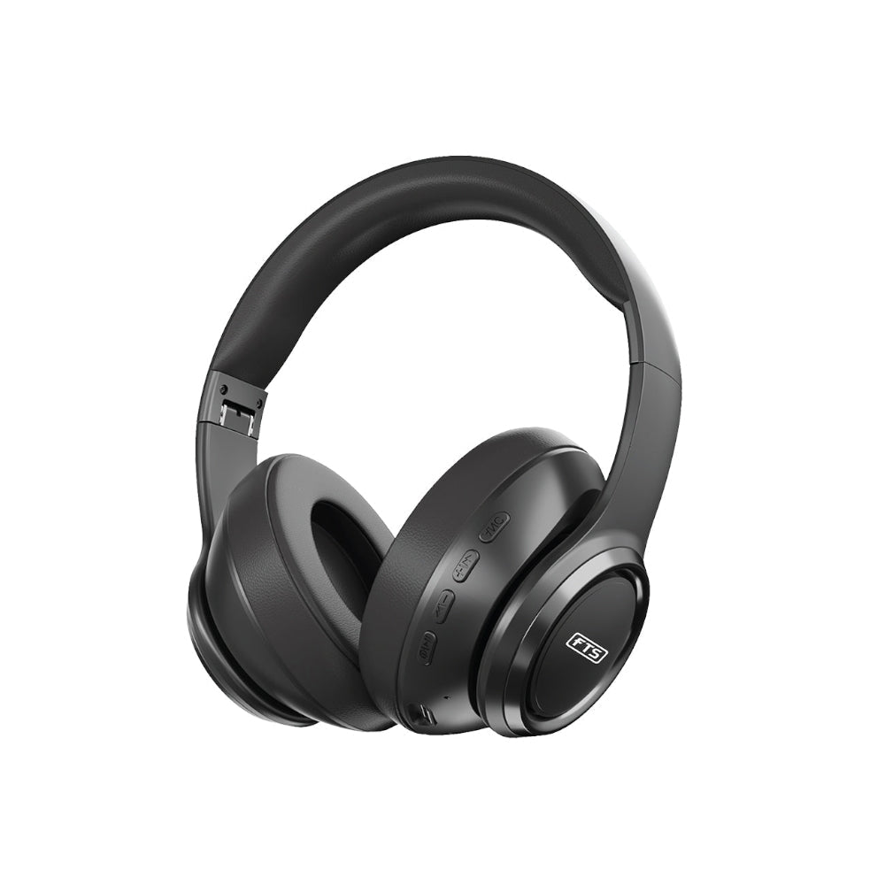 FTS High End Premium Bluetooth Headphone Black [FTS-T05 BK] - Fastrak