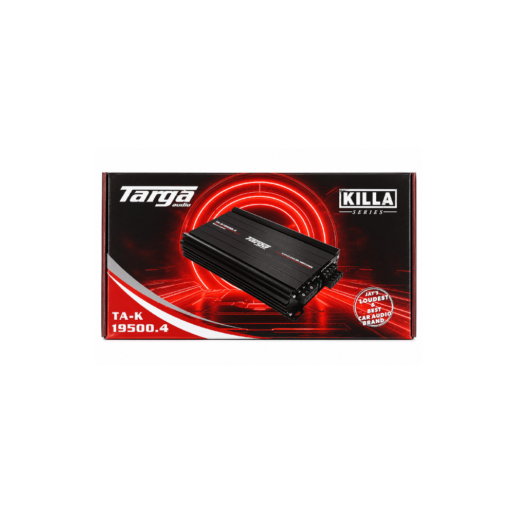 Targa 19500W Killa Series 4 Channel Amp [TA-K19500.4] - Fastrak