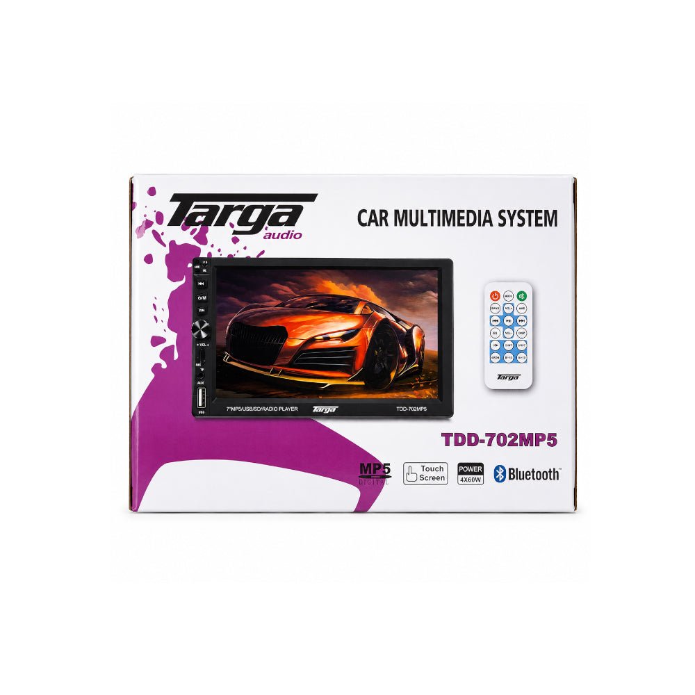 Targa 7''DDIN Media Player [TDD - 702MP5] - Fastrak