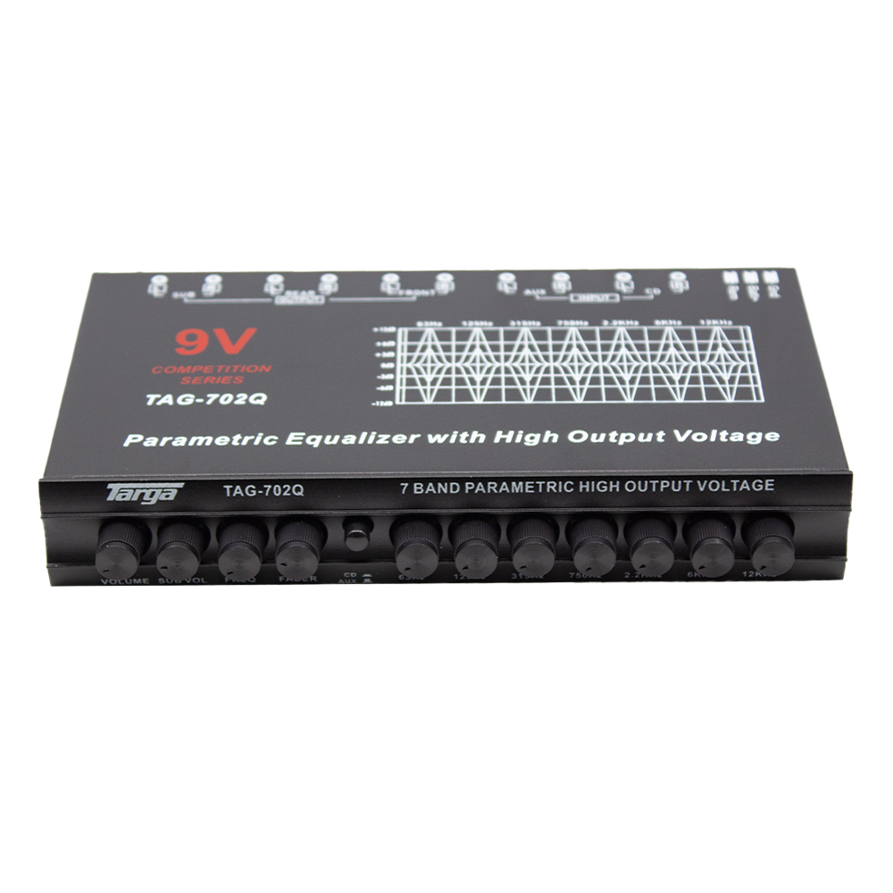 Targa 7'' Band Pre Amp Equalizer [TAG-702Q]