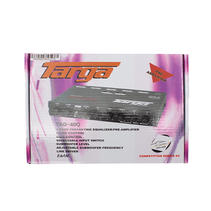 Targa 4 Band Pre - Amp EQ With Line Driver [TAG - 40Q] - Fastrak