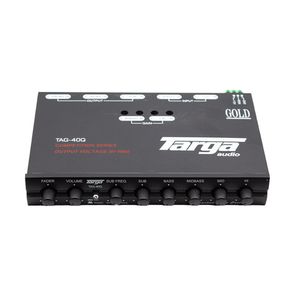 Targa 4 Band Pre - Amp EQ With Line Driver [TAG - 40Q] - Fastrak