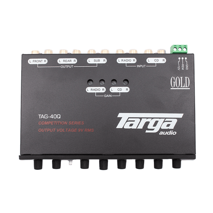 Targa 4 Band Pre - Amp EQ With Line Driver [TAG - 40Q] - Fastrak