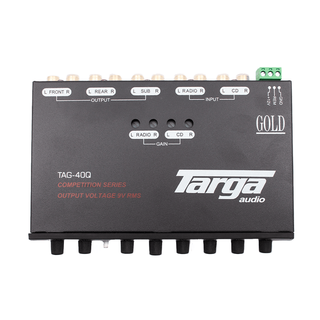 Targa 4 Band Pre - Amp EQ With Line Driver [TAG - 40Q] - Fastrak