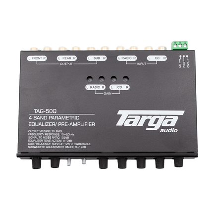 Targa Pre - Amp Equaliser [TAG - 50Q] - Fastrak