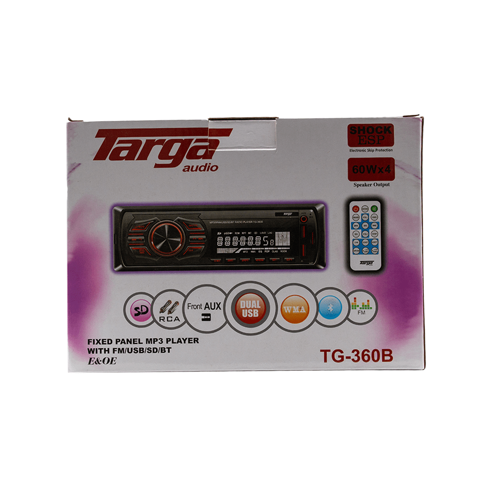 Targa MP3 Media Player [TG-360B] - Head Units – Fastrak