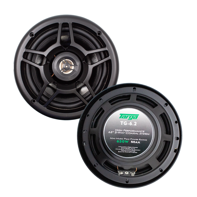 Targa 6'' 650W 2 Way Coaxial Speaker [TG-6.2]