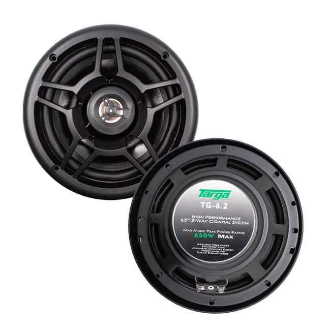 Targa 6'' 650W 2 Way Coaxial Speaker [TG - 6.2] - Fastrak