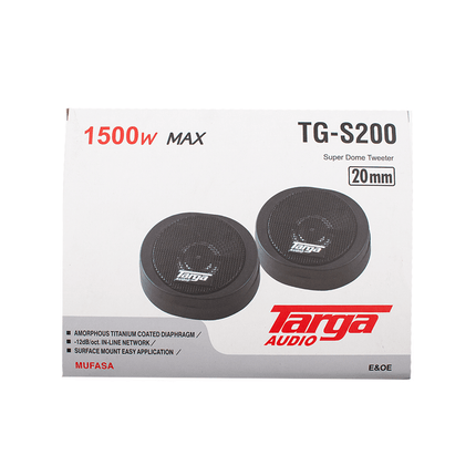 Targa 1500W Mufasa Super Tweeter [TG - S200] - Fastrak