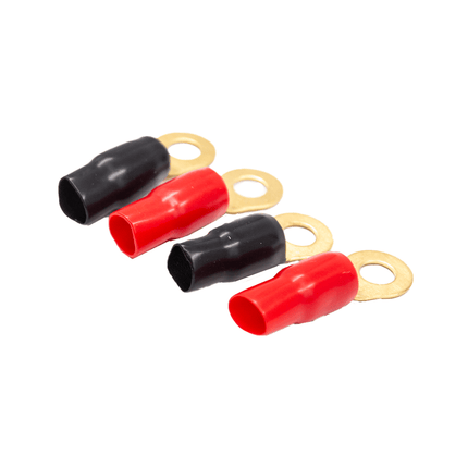 Targa 4 Gauge Ring Terminal Gold Plated [TRT - 4G] - Fastrak