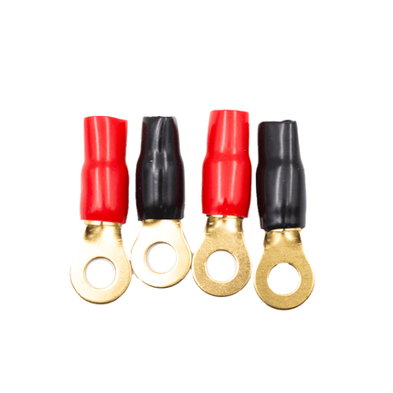 Targa 4 Gauge Ring Terminal Gold Plated [TRT - 4G] - Fastrak
