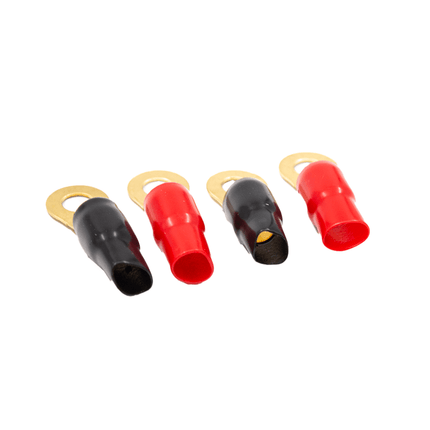 Targa 4 Gauge Ring Terminal Gold Plated [TRT - 4G] - Fastrak