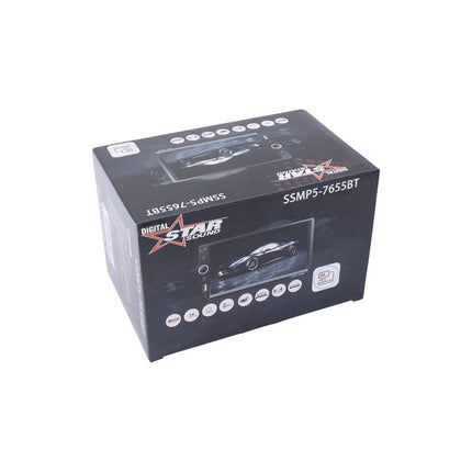 Starsound Double-Din Usb/BT/MP3/Aux/Sd Memo [SSMP5-7655BT] - Fastrak
