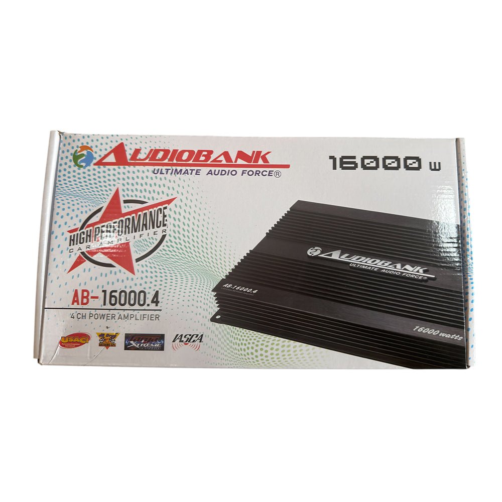 Audiobank 4ch Amplifier 16000W [AB - 16000.4] - Fastrak
