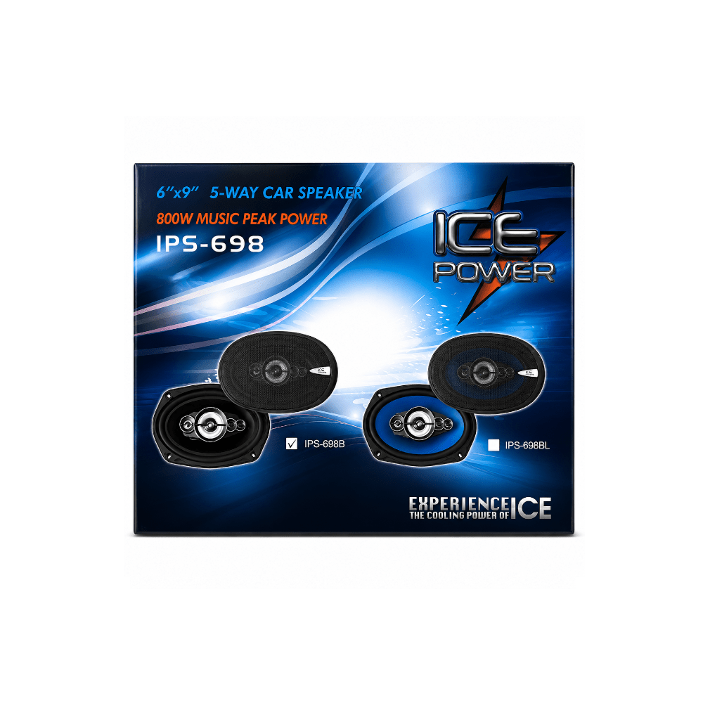 Ice Power 6X9 5 - Way Speaker 1500W [IPS - 698] - Fastrak
