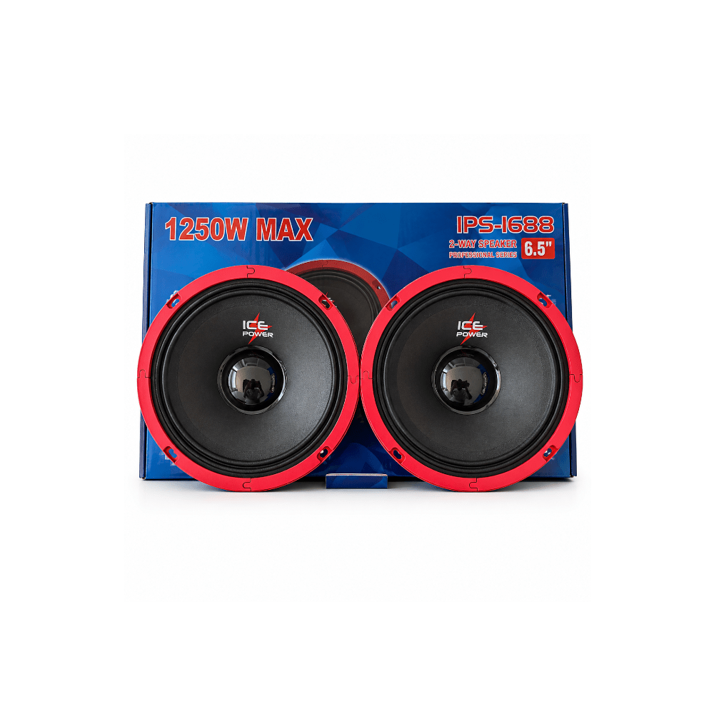 Ice Power 6.5" Midrange 3 - Way Speaker 1200W [IPS - 1696R] - Fastrak