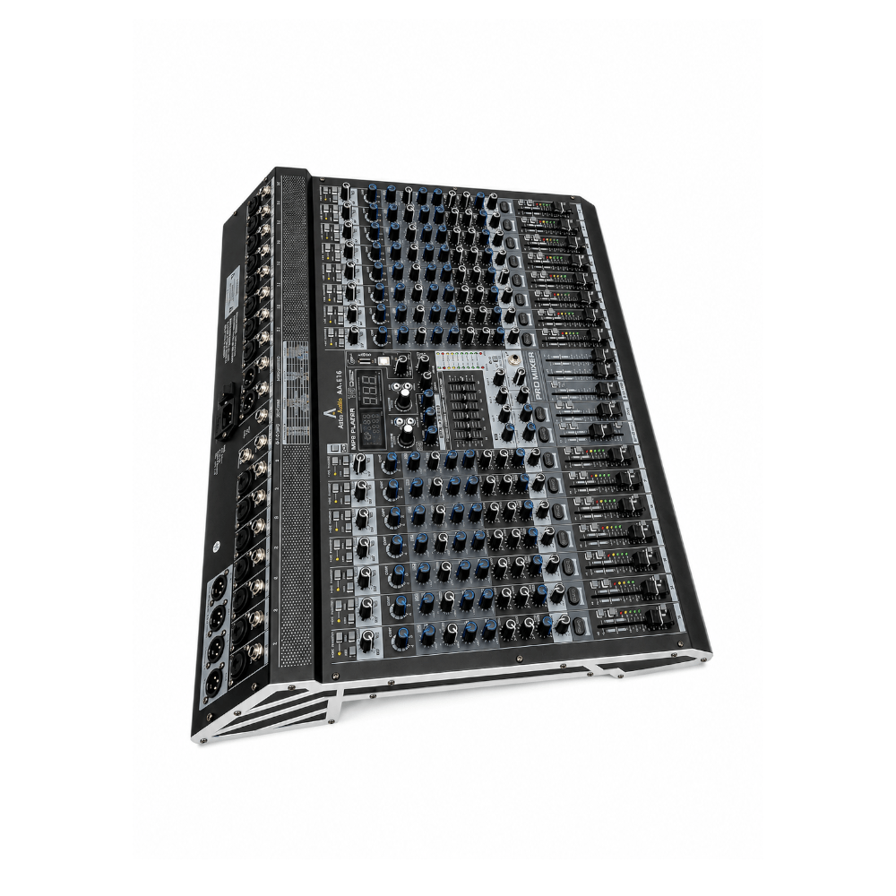 Astro Audio 16CH Desktop Mixer With USB [AA-E16] - Fastrak