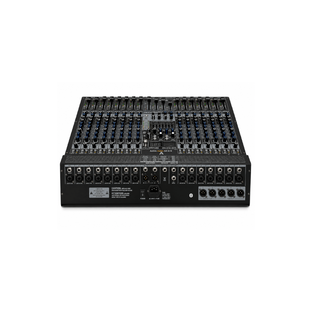 Astro Audio 16CH Desktop Mixer With USB [AA-E16] - Fastrak