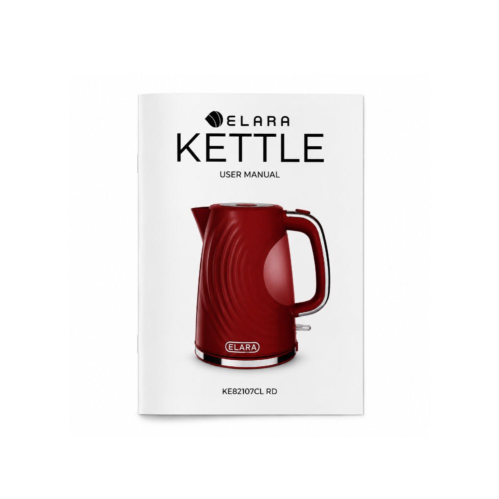 Elara 1.7L Cordless Kettle Red [KE82107CL RD] - Fastrak