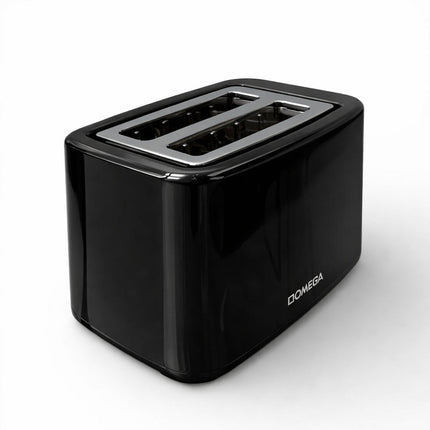 Omega Black Anti-Slip Base Toaster [OM-S12] - Fastrak