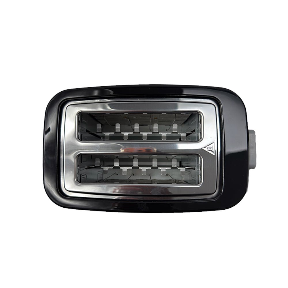 Omega Black Anti-Slip Base Toaster [OM-S12] - Fastrak
