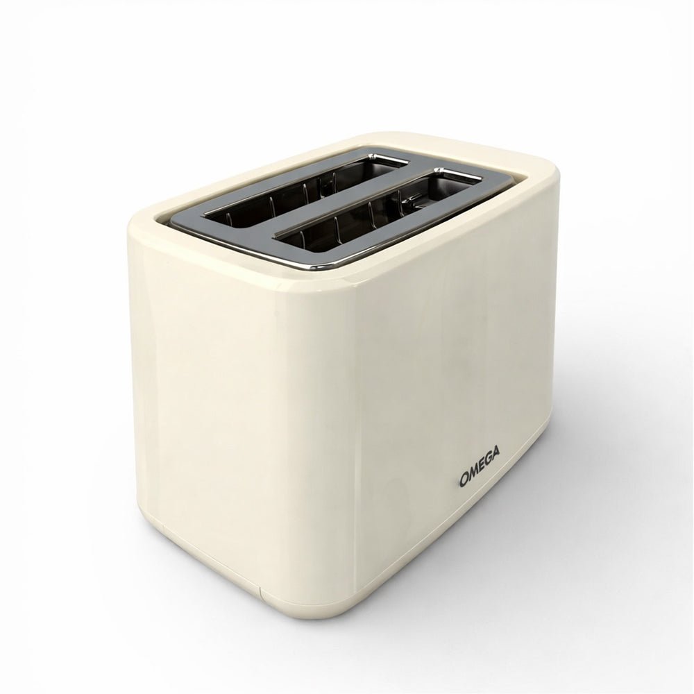 Omega Cream Anti-Slip Base Toaster [OM-S12] - Fastrak
