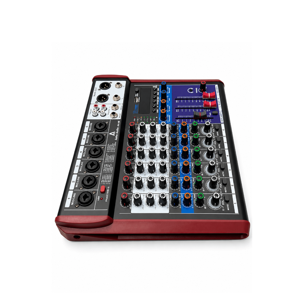 Astro Audio 6CH Desktop Mixer With USB [AA-E6] - Fastrak