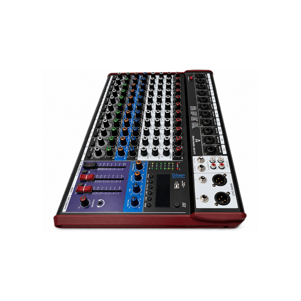 Astro Audio 12CH Desktop Mixer With USB [AA-E12] - Fastrak