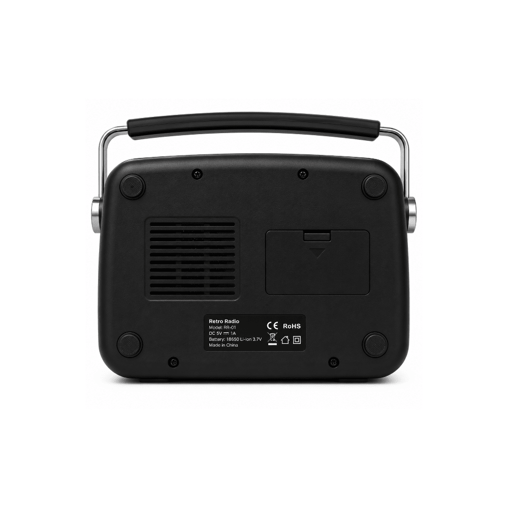 Ubhuti BK Fts Fm/Am/Sw/Bt Portable Radio Black(FTS-TS01) - Fastrak