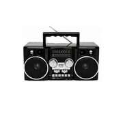 Madala BK Fts Fm/Am/Sw/Bt Portable Radio Black (FTS-TS60) - Fastrak