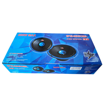 Ice Power 6.5" 3-Way Speaker 800W Max [IPS-1660BL] - Fastrak