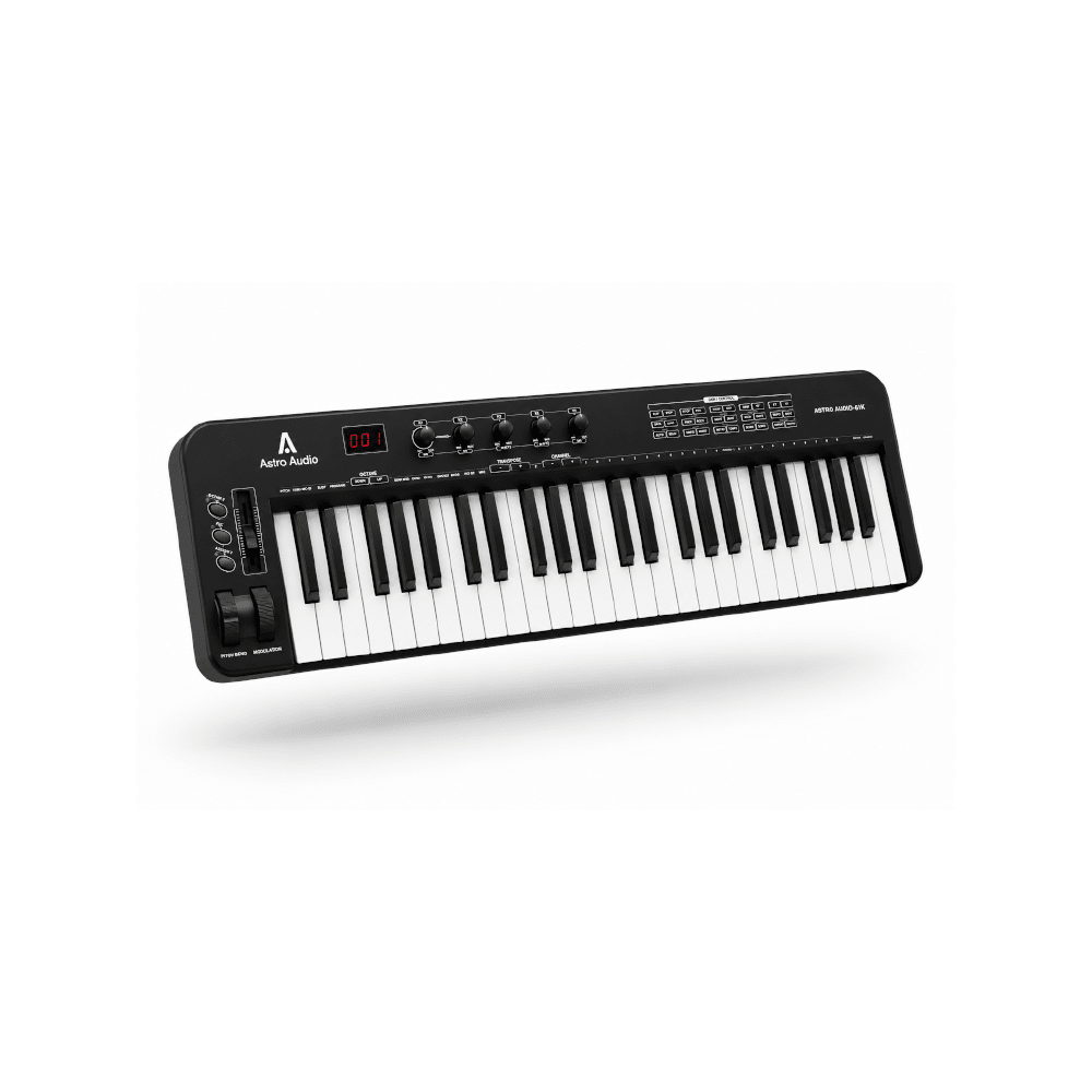 Astro Audio USB MIDI Keyboard with 61 Keys and Initial Touch [AA-61K] - Fastrak