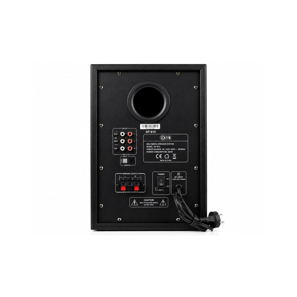 STB 3.1CH Multimedia Speaker System BT/USB/FM/AUX [STB-711] - Fastrak